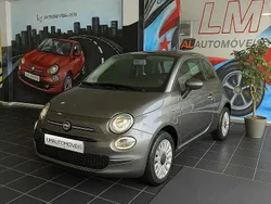 Cinzento Usado 2018 Fiat 500 Lounge Citadino | € 10.450 (Preço justo)