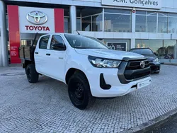 Branco Usado 2022 Toyota HiLux Pickup | € 37.500 (Preço elevado)