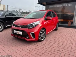 Vermelho Usado 2019 Kia Picanto GT-Line Citadino | € 14.875
