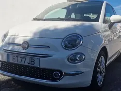 Branco Usado 2019 Fiat 500 Lounge Citadino | € 12.750 (Preço justo)