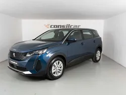 Azul Usado 2021 Peugeot 5008 Active Monovolume | € 21.980 (Preço justo)
