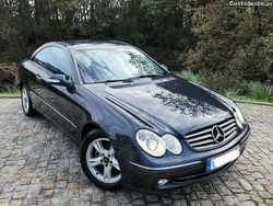 Azul Usado 2007 Mercedes CLK200 Coupé | € 8.999 (Bom preço)