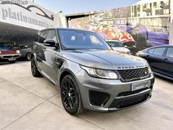 Cinza Usado 2017 Land Rover Range Rover Sport SVR SUV | € 83.950
