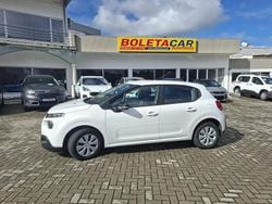 Branco Usado 2019 Citroën C3 Attraction Citadino | € 12.000 (Preço justo)