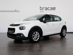 Branco Usado 2019 Citroën C3 Feel Citadino | € 9.900 (Bom preço)