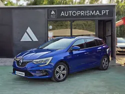 Azul Usado 2021 Renault Mégane GrandTour Intens Carrinha | € 17.990 (Preço justo)