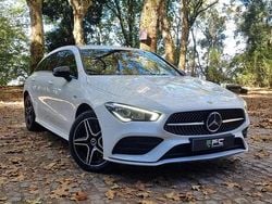 Branco Usado 2021 Mercedes CLA250e Shooting Brake AMG line Carrinha | € 28.650 (Preço justo)