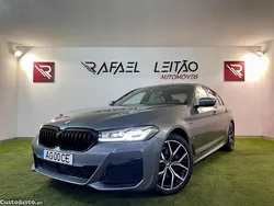 Cinza Usado 2021 BMW 530e Sedan | € 38.450 (Preço elevado)