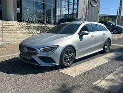 Cinzento Usado 2022 Mercedes CLA180 AMG line Sedan | € 33.900