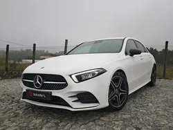 Branco Usado 2022 Mercedes A180 AMG line | € 27.990 (Super Preço)