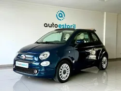 Azul escuro Usado 2021 Fiat 500C Lounge Cabrios | € 13.450 (Preço justo)