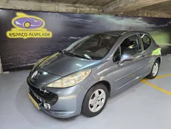 Cinza Usado 2007 Peugeot 207 Sport Citadino | € 3.500