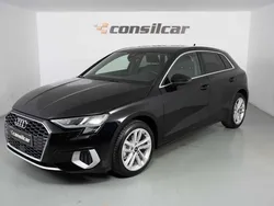 Preto Usado 2022 Audi A3 Sportback Advanced Citadino | € 22.980