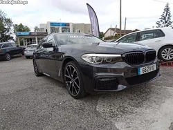 Cinza Usado 2020 BMW 520 Luxury Line Carrinha | € 36.900 (Preço justo)