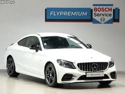 Branco Usado 2021 Mercedes C220 AMG line Coupé | € 36.990 (Super Preço)