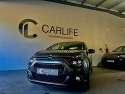 Cinzento Usado 2022 Citroën C3 PureTech Citadino | € 12.990 (Bom preço)