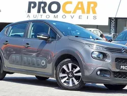 Cinzento Usado 2019 Citroën C3 Citadino | € 10.900 (Preço justo)