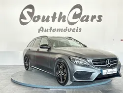 Cinza Usado 2018 Mercedes C350 AMG Carrinha | € 21.990
