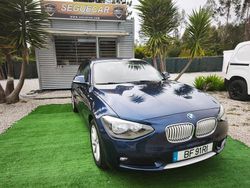 Azul Usado 2015 BMW 116 Efficient Dynamics Citadino | € 12.000