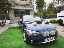 Azul Usado 2015 BMW 116 Efficient Dynamics Citadino | € 12.000