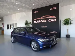 Azul Usado 2015 BMW 116 Efficient Dynamics Citadino | € 15.400 (Preço elevado)