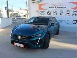 Azul Usado 2023 Peugeot 408 GT Sedan | € 25.940 (Preço justo)