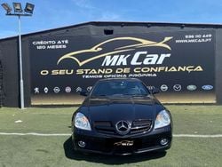 Preto Usado 2008 Mercedes SLK200 Cabrios | € 16.980 (Bom preço)