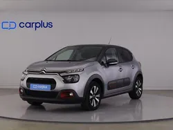 Cinzento Usado 2021 Citroën C3 PureTech Citadino | € 14.000 (Preço justo)