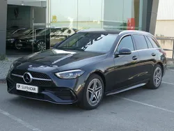 Cinza Usado 2022 Mercedes C300 AMG line Carrinha | € 39.990 (Preço justo)