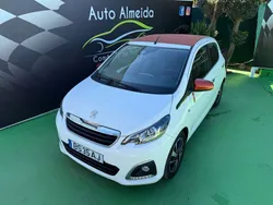 Branco Usado 2017 Peugeot 108 Roland Garros Citadino | € 10.950 (Preço justo)