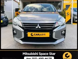 Cinzento Usado 2021 Mitsubishi Space Star Edition Citadino | € 14.900 (Preço elevado)