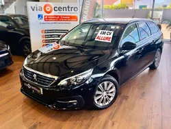 Preto Usado 2021 Peugeot 308 Allure Carrinha | € 14.400 (Bom preço)
