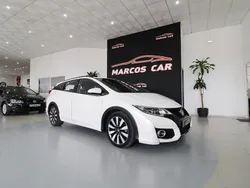 Branco Usado 2017 Honda Civic Elegance Carrinha | € 17.700 (Preço justo)