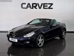 Azul Usado 2005 Mercedes SLK200 Cabrios | € 16.900 (Preço elevado)