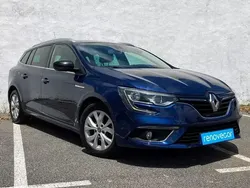 Azul Usado 2019 Renault Mégane GrandTour LIMITED Carrinha | € 12.900 (Preço justo)