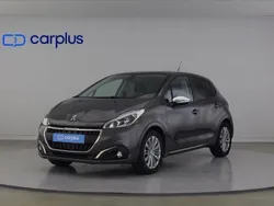 Cinza Usado 2019 Peugeot 208 Signature Sky Citadino | € 13.500 (Preço justo)