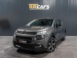 Cinza Usado 2017 Citroën C3 Feel Citadino | € 10.750 (Preço justo)