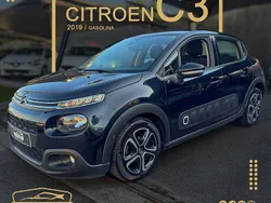 Preto Usado 2019 Citroën C3 Feel Citadino | € 14.900 (Preço justo)