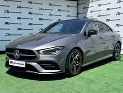 Cinzento Usado 2021 Mercedes CLA200 AMG line Coupé | € 33.500 (Super Preço)