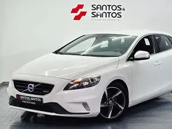 Branco Usado 2015 Volvo V40 R-Design Carrinha | € 13.990 (Preço justo)