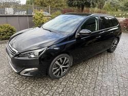 Preto Usado 2015 Peugeot 308 GT-line Carrinha | € 9.980 (Preço justo)