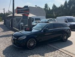Preto Usado 2019 Mercedes C300 AMG line Carrinha | € 29.500 (Preço elevado)