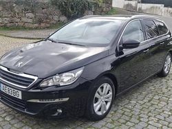 Preto Usado 2015 Peugeot 308 Active Carrinha | € 10.700 (Preço justo)