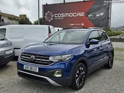 Azul Usado 2022 VW T-Cross SUV | € 17.900 (Preço justo)