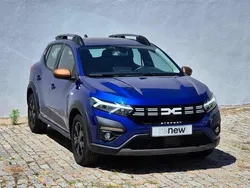 Azul Usado 2024 Dacia Sandero Citadino | € 18.250 (Preço justo)
