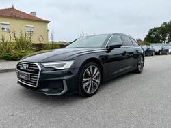 Preto Usado 2021 Audi A6 S-Line Carrinha | € 42.750