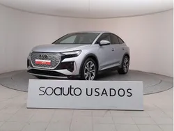 Cinzento claro metalizado Usado 2024 Audi Q4 Sportback e-tron S-line plus SUV | € 50.190