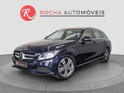 Azul Usado 2015 Mercedes C200 Avantgarde Carrinha | € 15.990 (Bom preço)