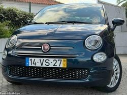 Azul Usado 2018 Fiat 500 Lounge | € 9.450 (Bom preço)