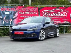 Azul Usado 2008 VW Scirocco Coupé | € 9.950 (Preço elevado)
